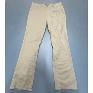 Volcom Frickin Modern Street Chino Pants Men's 30 Khaki Stretch Casual Career